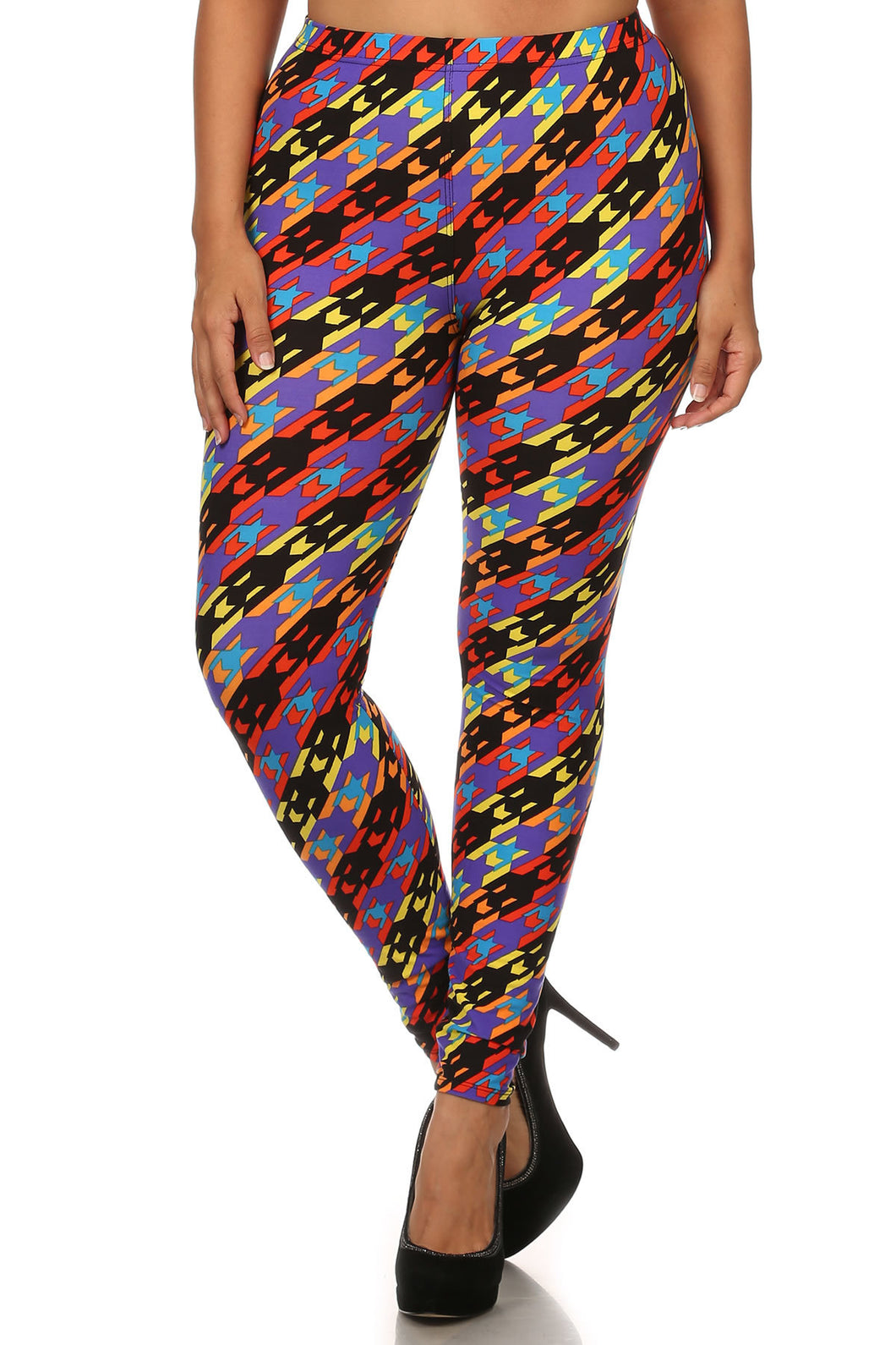 Print Full Length High Waist legging