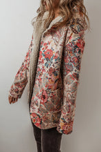 Printed Long Sleeve Hooded Jacket