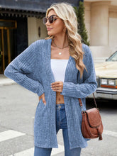 Open Front Long Sleeve Cardigan