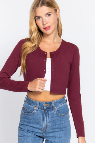 Viscose Long Sleeve Round Neck Sweater