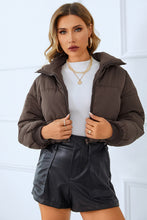 Zip-Up Winter Coat with Pockets