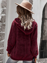 Fur coat warm loose solid color sweater leisure style