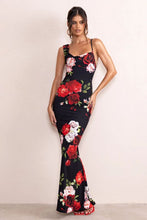 Women's Sexy Floral Elegant Sling Long Dress