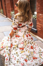 Women's Floral Print Maxi Dress