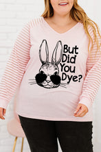 Plus Size BUT DID YOU DYE Graphic Easter Tee