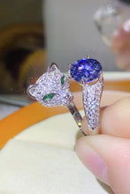 2 Carat Moissanite Adjustable Animal Bypass Ring