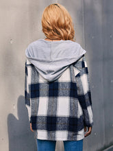 Women's Hooded Loose Casual Shirt Jacket
