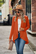 Long Sleeve Solid Color Loose Cardigan Top Knitted Jacket