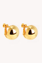 18K Gold Plated Ball Stud Earrings