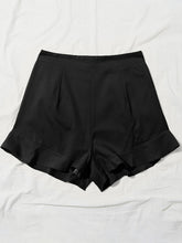 Women's lotus leaf edge loose casual shorts