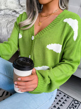 Women's Baiyun knitted cardigan sweater