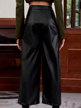 Women's Loose Trend Harem Straight Leather Pants