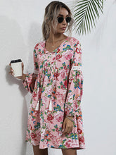 Women's long -sleeved comfortable dress