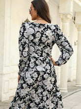 Women's long -sleeved comfortable dress