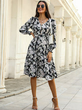 Women's long -sleeved comfortable dress