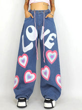 Women's Freedom Print Jeans