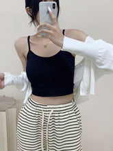 Women's Solid Color Intimately Ribbed Crew-neck Crop Top