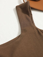 Women's Solid Color Corset Crop Top