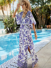 Women's Floral Print Vacation Maxi Dress