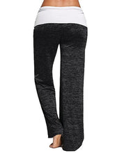 Stitching yoga quick-drying sports trousers outdoor casual wide-leg pants