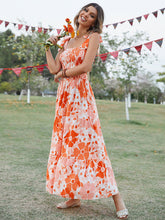 Women's Sling Floral Resort Long Dress