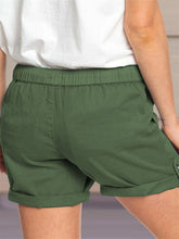 Women's Woven Casual Loose Straight Shorts