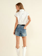 Women's Woven Casual Stars Sleeveless Top