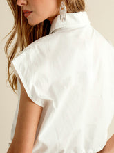 Women's Woven Casual Stars Sleeveless Top
