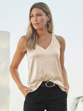 Women's V-neck slim inner camisole outer wear commuting bottoming Tank