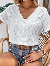 Summer new women's clothing reversible white blouse