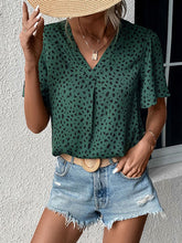 Summer New Fashion Ladies Tops Leopard Print Shirts