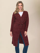 women's casual long knitted sweater cardigan