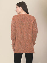 Women's Casual Loose V-Neck Sweater